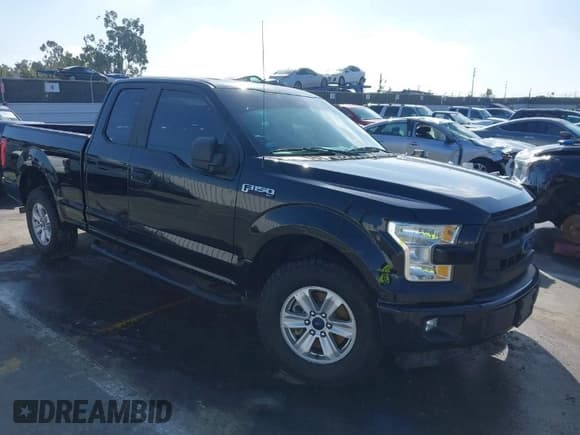 ✅ 2016 Ford F-150 XL • VIN: 1FTEX1C89GKG01091 • Lot: 41579269. Listed on IAAI with 117,698 mi. Free auction sales archive from the USA and detailed vehicle history report at DreamBid. Image 1.