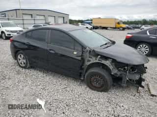 2018 Chevrolet Cruze LS with VIN 1G1BC5SM8J7224955, listed as a Copart auction lot 69190215 with 65,434 mi miles and Salvage title. Bid and sale history available at DreamBid. Image 4.