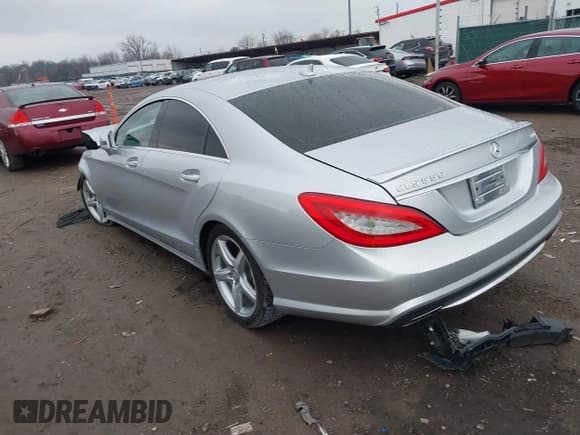 ✅ 2014 Mercedes-Benz CLS 550 • VIN: WDDLJ9BB9EA099809 • Lot: 41565193. Listed on IAAI with 61,768 mi. Free auction sales archive from the USA and detailed vehicle history report at DreamBid. Image 3.