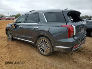 ✅ 2023 Hyundai Palisade Calligraphy • VIN: KM8R74GE1PU514742 • Лот: 79845244. Опубликован ранее на Copart с пробегом 37 809 миль. Бесплатный доступ к архиву аукционных продаж из США и подробный отчёт об истории автомобиля на DreamBid. Изображение 2.