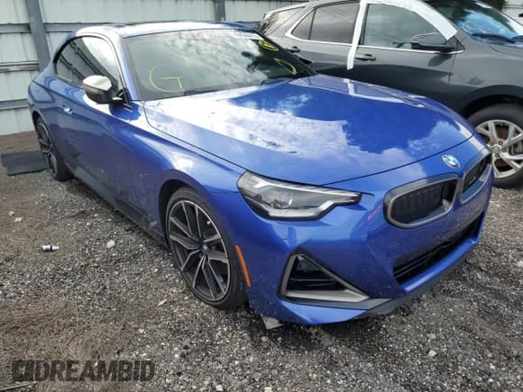 ✅ 2022 BMW 2 Series M240i xDrive • VIN: 3MW53CM09N8C50310 • Lot: 49436413. Wystawiony na Copart z przebiegiem 18 687 mil. Bezpłatny archiwum sprzedaży aukcyjnych z USA i szczegółowy raport historii pojazdu na DreamBid. Zdjęcie 4.