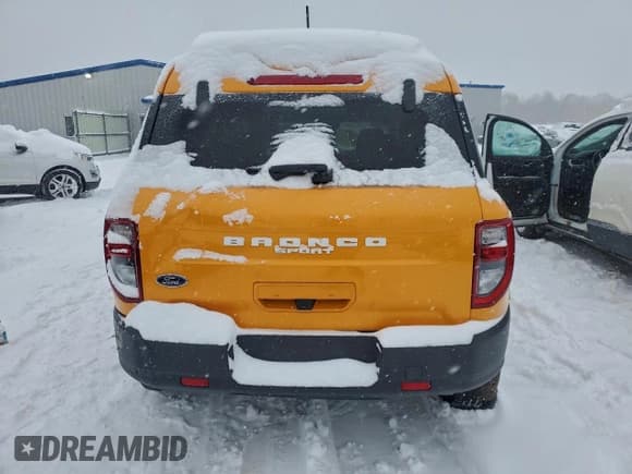 ✅ 2023 Ford Bronco Sport Big Bend • VIN: 3FMCR9B65PRE30511 • Lot: 94633525. Listed on Copart with 14,719 mi. Free auction sales archive from the USA and detailed vehicle history report at DreamBid. Image 6.