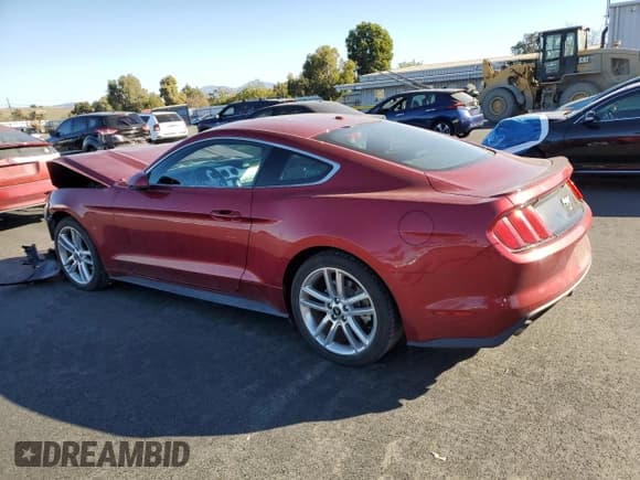 ✅ 2017 Ford Mustang EcoBoost • VIN: 1FA6P8TH7H5277870 • Lot: 82620025. Listed on Copart with 68,083 mi. Free auction sales archive from the USA and detailed vehicle history report at DreamBid. Image 2.