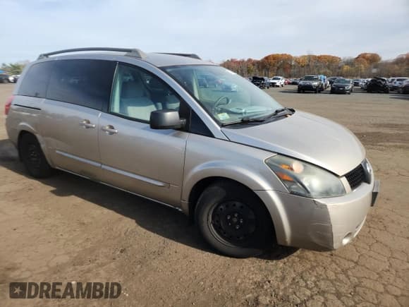 ✅ 2005 Nissan Quest • VIN: 5N1BV28U35N111029 • Lot: 82740345. Listed on Copart with 211,097 mi. Free auction sales archive from the USA and detailed vehicle history report at DreamBid. Image 4.