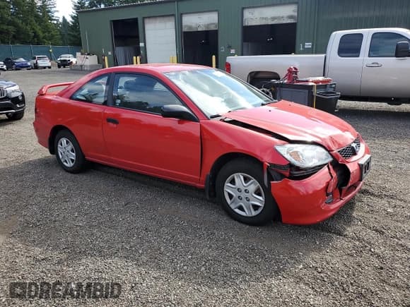 ✅ 2004 Honda Civic VP • VIN: 1HGEM21174L062532 • Lot: 84002405. Listed on Copart with 124,930 mi. Free auction sales archive from the USA and detailed vehicle history report at DreamBid. Image 4.