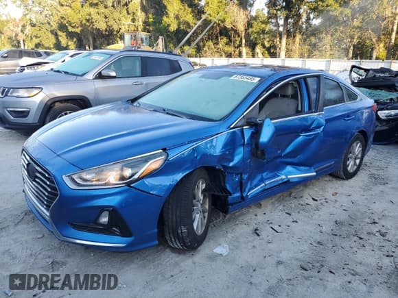 ✅ 2018 Hyundai Sonata SE • VIN: 5NPE24AF8JH681684 • Lot: 87355485. Listed on Copart with 124,367 mi. Free auction sales archive from the USA and detailed vehicle history report at DreamBid. Image 1.