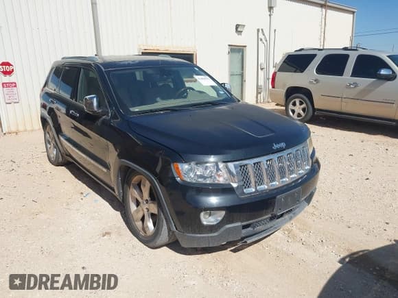 ✅ 2011 Jeep Grand Cherokee Overland Summit • VIN: 1J4RR6GTXBC645170 • Lot: 43494793. Listed on IAAI with 134,337 mi. Free auction sales archive from the USA and detailed vehicle history report at DreamBid. Image 1.