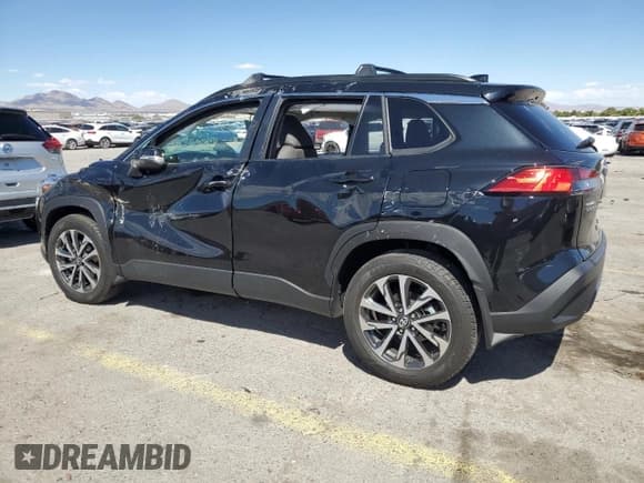 ✅ 2024 Toyota Corolla Cross XLE • VIN: 7MUDAAAG9RV100890 • Lot: 55168555. Listed on Copart with Not provided. Free auction sales archive from the USA and detailed vehicle history report at DreamBid. Image 2.