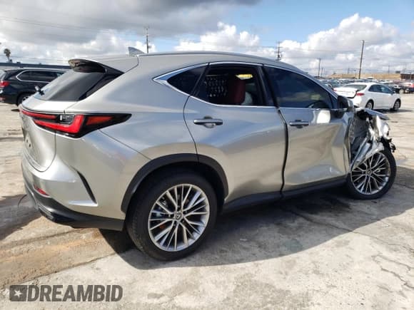 ✅ 2022 Lexus NX 350h Luxury • VIN: JTJHKCEZXN5004103 • Lot: 41949854. Listed on Copart with 10,897 mi. Free auction sales archive from the USA and detailed vehicle history report at DreamBid. Image 3.