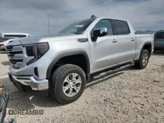 ✅ 2022 GMC Sierra 1500 SLE • VIN: 3GTUUBED4NG572866 • Лот: 81467225. Опубликован ранее на Copart с пробегом 63 347 миль. Бесплатный доступ к архиву аукционных продаж из США и подробный отчёт об истории автомобиля на DreamBid. Изображение 1.