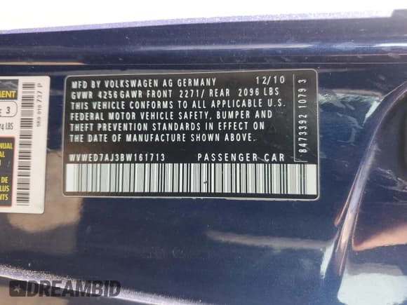 ✅ 2011 Volkswagen Golf GTI w/Sunroof PZEV • VIN: WVWED7AJ3BW161713 • Lot: 74219064. Wystawiony na Copart z przebiegiem Nie podano. Bezpłatny archiwum sprzedaży aukcyjnych z USA i szczegółowy raport historii pojazdu na DreamBid. Zdjęcie 12.