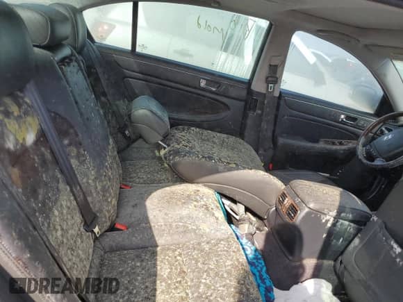 2011 Hyundai Genesis z VIN KMHGC4DF7BU129176, wystawiony jako Copart lot #75572634 z przebiegiem Nie podano mil oraz Szkoda całkowita • Salvage title. Historia ofert i sprzedaży dostępna na DreamBid. Obrazek 10.