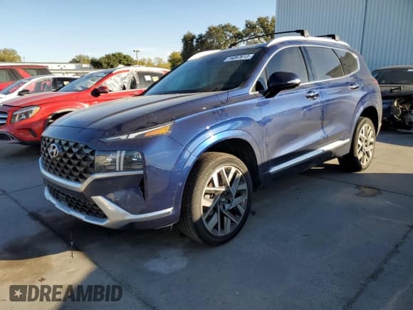 ✅ 2022 Hyundai Santa Fe Calligraphy • VIN: 5NMS5DAL7NH423319 • Lot: 74097613. Wystawiony na Copart z przebiegiem 28 565 mil. Bezpłatny archiwum sprzedaży aukcyjnych z USA i szczegółowy raport historii pojazdu na DreamBid. Zdjęcie 1.