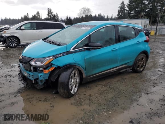 ✅ 2020 Chevrolet Bolt EV LT • VIN: 1G1FY6S08L4120864 • Lot: 45866875. Wystawiony na Copart z przebiegiem 38 693 mil. Bezpłatny archiwum sprzedaży aukcyjnych z USA i szczegółowy raport historii pojazdu na DreamBid. Zdjęcie 1.