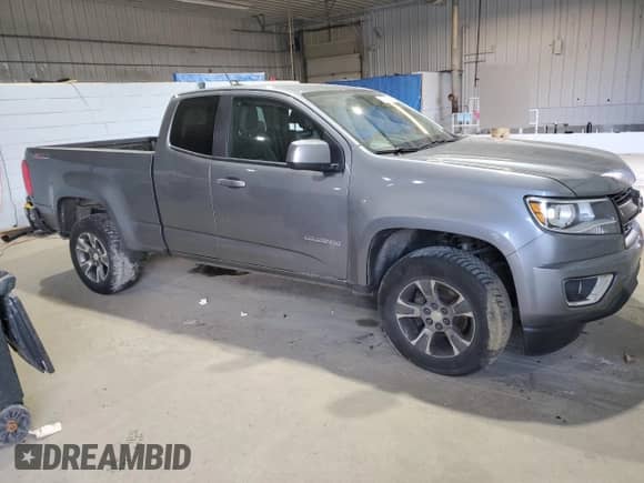 2018 Chevrolet Colorado 4WD Z71 with VIN 1GCHTDENXJ1143331, listed as a Copart auction lot 82534604 with 96,846 mi miles and Salvage title. Bid and sale history available at DreamBid. Image 4.