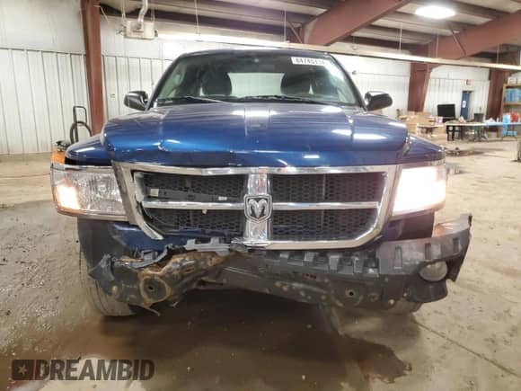 2009 Dodge Dakota ST with VIN 1D7HW22K39S792972, listed as a Copart auction lot 84745114 with 155,578 mi miles and Clean title. Bid and sale history available at DreamBid. Image 5.