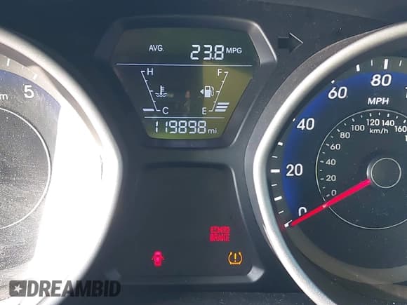 ✅ 2016 Hyundai Elantra Sport • VIN: KMHDH4AH4GU652558 • Lot: 43463616. Listed on IAAI with 119,898 mi. Free auction sales archive from the USA and detailed vehicle history report at DreamBid. Image 15.