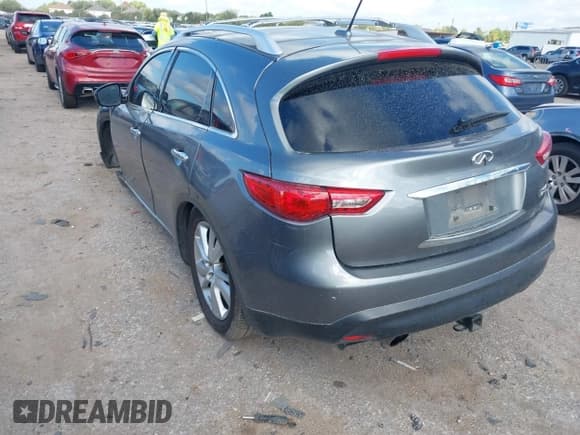 ✅ 2012 Infiniti FX • VIN: JN8AS1MU0CM122506 • Lot: 43263523. Listed on IAAI with 183,744 mi. Free auction sales archive from the USA and detailed vehicle history report at DreamBid. Image 3.