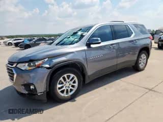 2018 Chevrolet Traverse LT Cloth with VIN 1GNEVGKWXJJ184044, listed as a Copart auction lot 71991685 with 124,061 mi miles and Clean title. Bid and sale history available at DreamBid. Image 1.