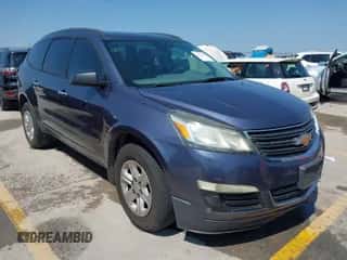 2014 Chevrolet Traverse LS z VIN 1GNKRFED9EJ184912, wystawiony jako IAAI lot #43131572 z przebiegiem 138 359 mil mil oraz . Historia ofert i sprzedaży dostępna na DreamBid. Obrazek 1.