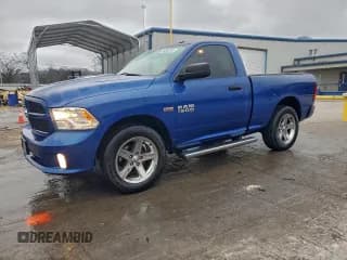 ✅ 2016 Ram 1500 Express • VIN: 3C6JR7AT4GG110042 • Lot: 96058155. Listed on Copart with 160,344 mi. Free auction sales archive from the USA and detailed vehicle history report at DreamBid. Image 1.