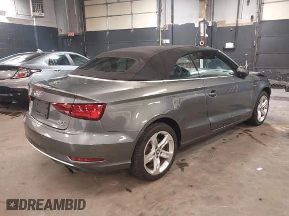 ✅ 2017 Audi A3 Cabriolet Premium • VIN: WAU78LFF8H1019788 • Lot: 41887525. Listed on IAAI with 86,811 mi. Free auction sales archive from the USA and detailed vehicle history report at DreamBid. Image 4.
