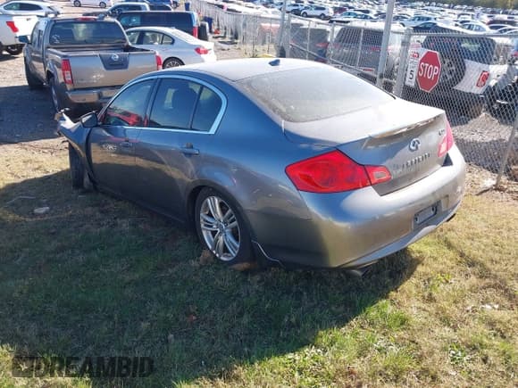 ✅ 2011 Infiniti G25 x • VIN: JN1DV6AR5BM653098 • Lot: 43668949. Listed on IAAI with 144,913 mi. Free auction sales archive from the USA and detailed vehicle history report at DreamBid. Image 3.