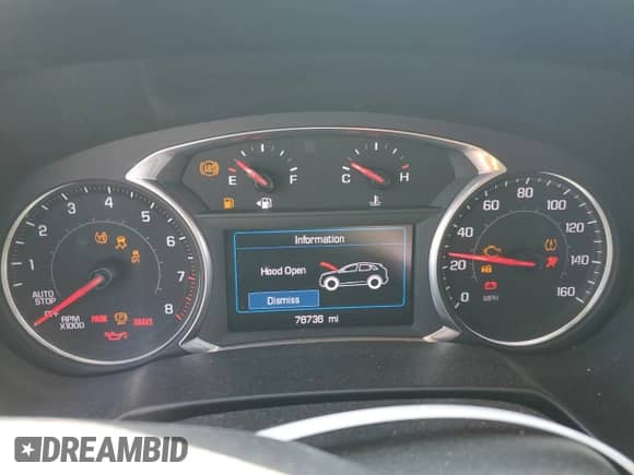 2020 Chevrolet Blazer LT z VIN 3GNKBCRS3LS562357, wystawiony jako Copart lot #61541824 z przebiegiem 76 736 mil mil oraz Szkoda całkowita • Salvage title. Historia ofert i sprzedaży dostępna na DreamBid. Obrazek 9.