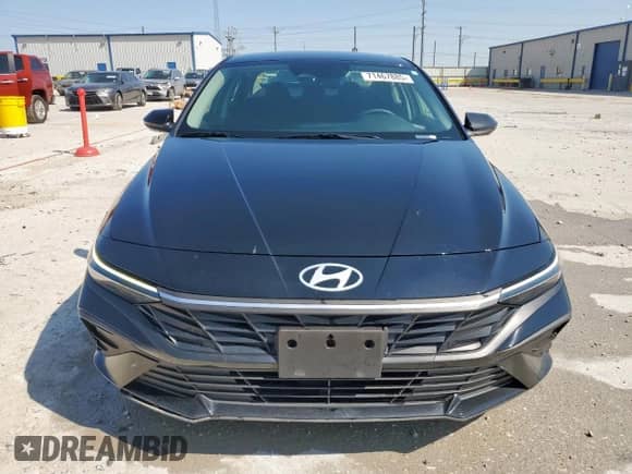 2024 Hyundai Elantra SE with VIN KMHLL4DG6RU790859, listed as a Copart auction lot 71467885 with 35,432 mi miles and Clean title. Bid and sale history available at DreamBid. Image 5.