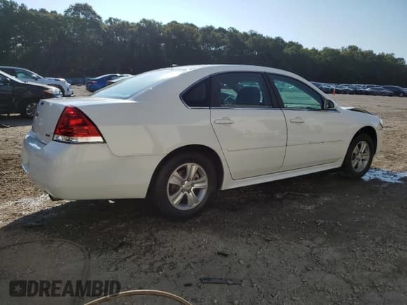 ✅ 2015 Chevrolet Impala LS • VIN: 2G1WA5E36F1123394 • Лот: 68301254. Опубликован ранее на Copart с пробегом 59 280 миль. Бесплатный доступ к архиву аукционных продаж из США и подробный отчёт об истории автомобиля на DreamBid. Изображение 3.