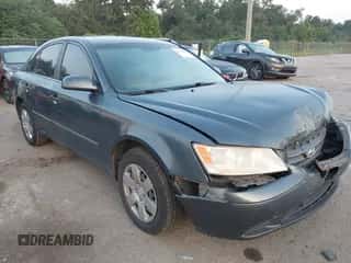 2009 Hyundai Sonata GLS with VIN 5NPET46C79H411157, listed as a IAAI auction lot 43228296 with 180,570 mi miles and . Bid and sale history available at DreamBid. Image 1.