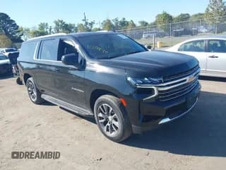 ✅ 2021 Chevrolet Suburban LT • VIN: 1GNSKCKD4MR384149 • Lot: 43354940. Listed on IAAI with 154,921 mi. Free auction sales archive from the USA and detailed vehicle history report at DreamBid. Image 1.