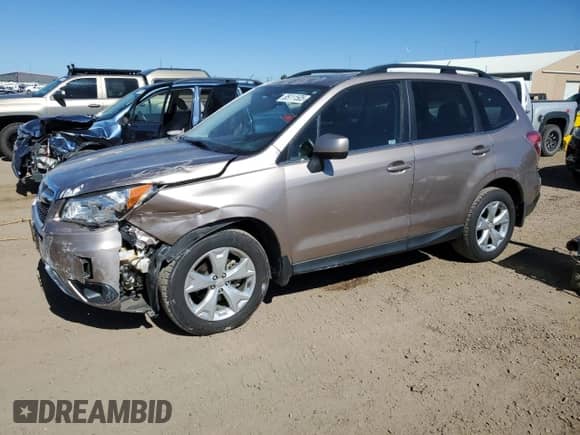 2015 Subaru Forester Limited с VIN JF2SJAHC1FH438631, выставлен на аукционе Copart как лот 85111505 с пробегом 66 146 миль миль и Списание • Salvage title. История ставок и продаж доступна на DreamBid. Изображение 1.