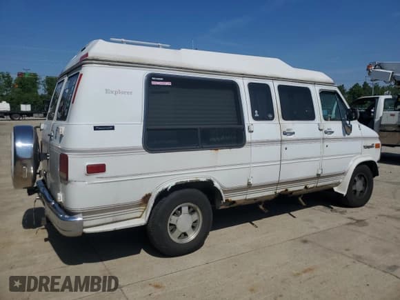 ✅ 1992 GMC Vandura • VIN: 1GDEG25KXN7507229 • Lot: 61733795. Wystawiony na Copart z przebiegiem 167 205 mil. Bezpłatny archiwum sprzedaży aukcyjnych z USA i szczegółowy raport historii pojazdu na DreamBid. Zdjęcie 3.