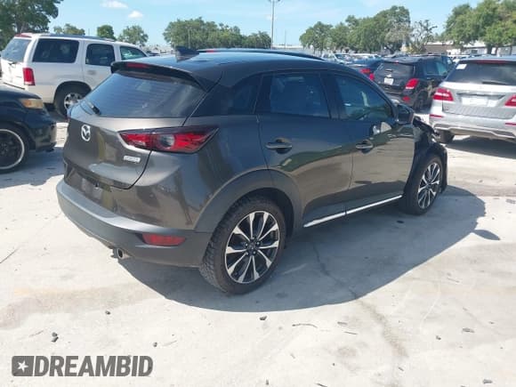 ✅ 2019 Mazda CX-3 Grand Touring • VIN: JM1DKDD79K0408249 • Лот: 42579272. Опубликован ранее на IAAI с пробегом 46 480 миль. Бесплатный доступ к архиву аукционных продаж из США и подробный отчёт об истории автомобиля на DreamBid. Изображение 4.