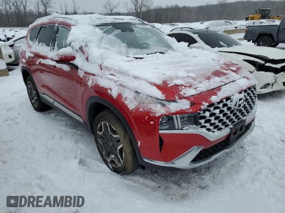 ✅ 2021 Hyundai Santa Fe Limited • VIN: 5NMS4DAL3MH342190 • Lot: 81299713. Wystawiony na Copart z przebiegiem 36 740 mil. Bezpłatny archiwum sprzedaży aukcyjnych z USA i szczegółowy raport historii pojazdu na DreamBid. Zdjęcie 4.
