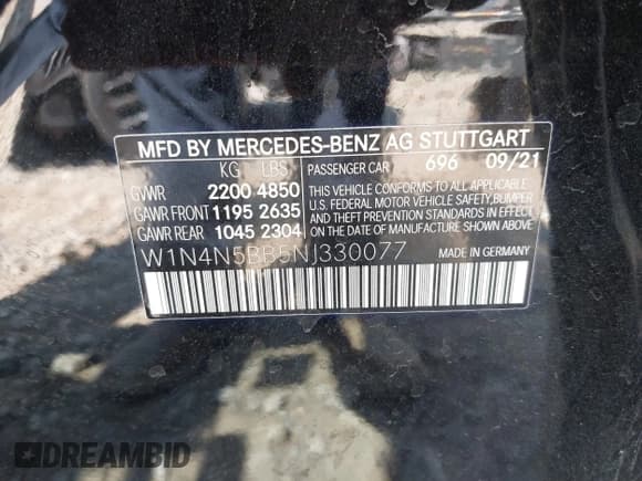 ✅ 2022 Mercedes-Benz GLA 35 AMG • VIN: W1N4N5BB5NJ330077 • Lot: 43015729. Wystawiony na IAAI z przebiegiem 36 987 mil. Bezpłatny archiwum sprzedaży aukcyjnych z USA i szczegółowy raport historii pojazdu na DreamBid. Zdjęcie 9.