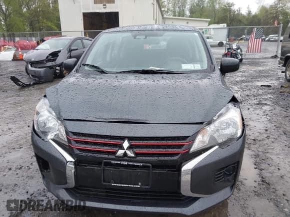 ✅ 2024 Mitsubishi Mirage Black Edition • VIN: ML32AWHJ8RH007415 • Lot: 42231952. Listed on IAAI with 13,837 mi. Free auction sales archive from the USA and detailed vehicle history report at DreamBid. Image 12.