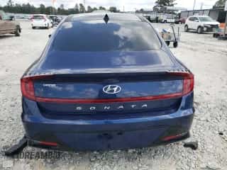 2021 Hyundai Sonata SEL z VIN 5NPEF4JA7MH090422, wystawiony jako Copart lot #81138465 z przebiegiem Nie podano mil oraz Szkoda całkowita • Salvage title. Historia ofert i sprzedaży dostępna na DreamBid. Obrazek 6.