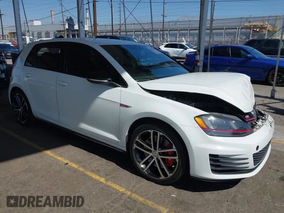 ✅ 2017 Volkswagen Golf GTI S • VIN: 3VW447AU5HM064847 • Лот: 42861269. Опубликован ранее на IAAI с пробегом 169 603 миль. Бесплатный доступ к архиву аукционных продаж из США и подробный отчёт об истории автомобиля на DreamBid. Изображение 1.