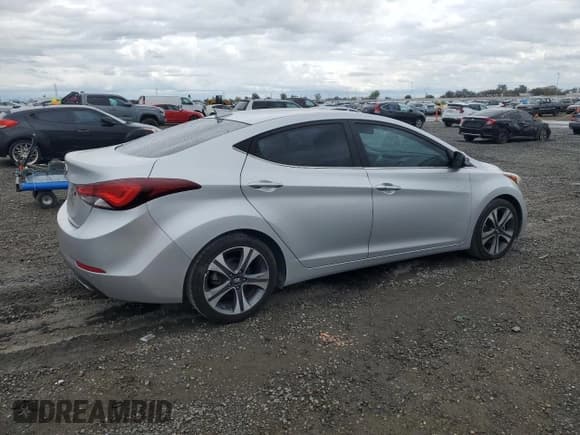 ✅ 2015 Hyundai Elantra Sport • VIN: KMHDH4AH3FU250271 • Lot: 90835235. Listed on Copart with 133,821 mi. Free auction sales archive from the USA and detailed vehicle history report at DreamBid. Image 3.