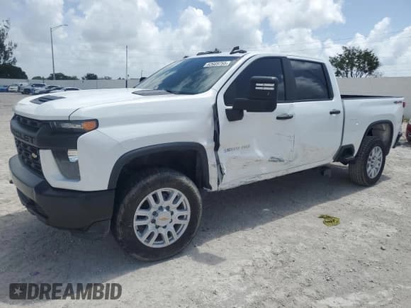 ✅ 2022 Chevrolet Silverado 2500HD Work Truck • VIN: 2GC1YLE78N1223967 • Лот: 62669755. Опубликован ранее на Copart с пробегом 46 270 миль. Бесплатный доступ к архиву аукционных продаж из США и подробный отчёт об истории автомобиля на DreamBid. Изображение 1.