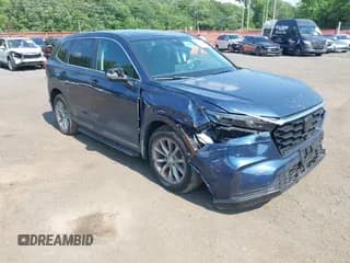 ✅ 2025 Honda CR-V EX-L • VIN: 2HKRS4H74SH412986 • Lot: 42637433. Wystawiony na IAAI z przebiegiem 14 958 mil. Bezpłatny archiwum sprzedaży aukcyjnych z USA i szczegółowy raport historii pojazdu na DreamBid. Zdjęcie 1.