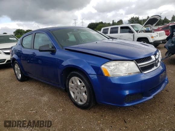 ✅ 2013 Dodge Avenger SE • VIN: 1C3CDZABXDN711773 • Лот: 67687544. Опубликован ранее на Copart с пробегом 106 301 миль. Бесплатный доступ к архиву аукционных продаж из США и подробный отчёт об истории автомобиля на DreamBid. Изображение 4.