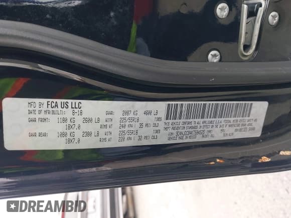 ✅ 2019 Jeep Compass Limited • VIN: 3C4NJDCB4KT594525 • Lot: 42472846. Wystawiony na IAAI z przebiegiem 84 815 mil. Bezpłatny archiwum sprzedaży aukcyjnych z USA i szczegółowy raport historii pojazdu na DreamBid. Zdjęcie 9.