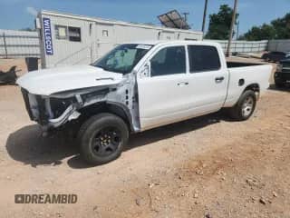 2023 Ram 1500 Tradesman z VIN 1C6RRENT4PN592651, wystawiony jako Copart lot #65405355 z przebiegiem 53 443 mil mil oraz Szkoda całkowita • Salvage title. Historia ofert i sprzedaży dostępna na DreamBid. Obrazek 1.