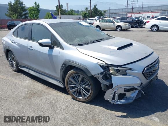 ✅ 2022 Subaru WRX • VIN: JF1VBAA6XN9008575 • Lot: 42599135. Listed on IAAI with 40,130 mi. Free auction sales archive from the USA and detailed vehicle history report at DreamBid. Image 1.