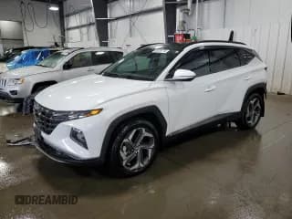 ✅ 2022 Hyundai Tucson Limited • VIN: 5NMJECAE2NH124571 • Lot: 69226774. Wystawiony na Copart z przebiegiem 27 152 mil. Bezpłatny archiwum sprzedaży aukcyjnych z USA i szczegółowy raport historii pojazdu na DreamBid. Zdjęcie 1.