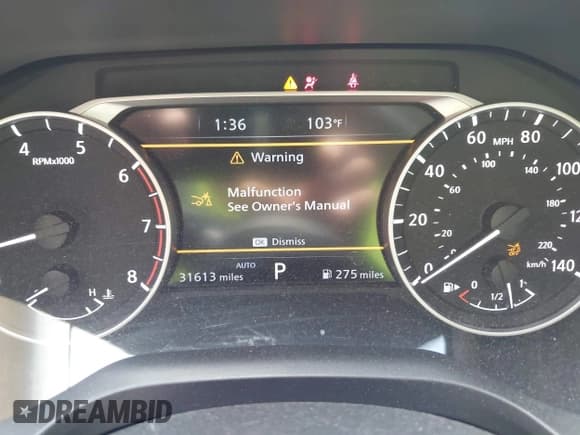 ✅ 2023 Nissan Rogue SL • VIN: 5N1BT3CB9PC847988 • Lot: 42582914. Listed on IAAI with 31,613 mi. Free auction sales archive from the USA and detailed vehicle history report at DreamBid. Image 7.