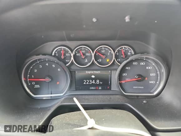 2023 Chevrolet Tahoe Commercial z VIN 1GNSKLED6PR300655, wystawiony jako Copart lot #64959385 z przebiegiem 24 863 mil mil oraz Szkoda całkowita • Salvage title. Historia ofert i sprzedaży dostępna na DreamBid. Obrazek 9.